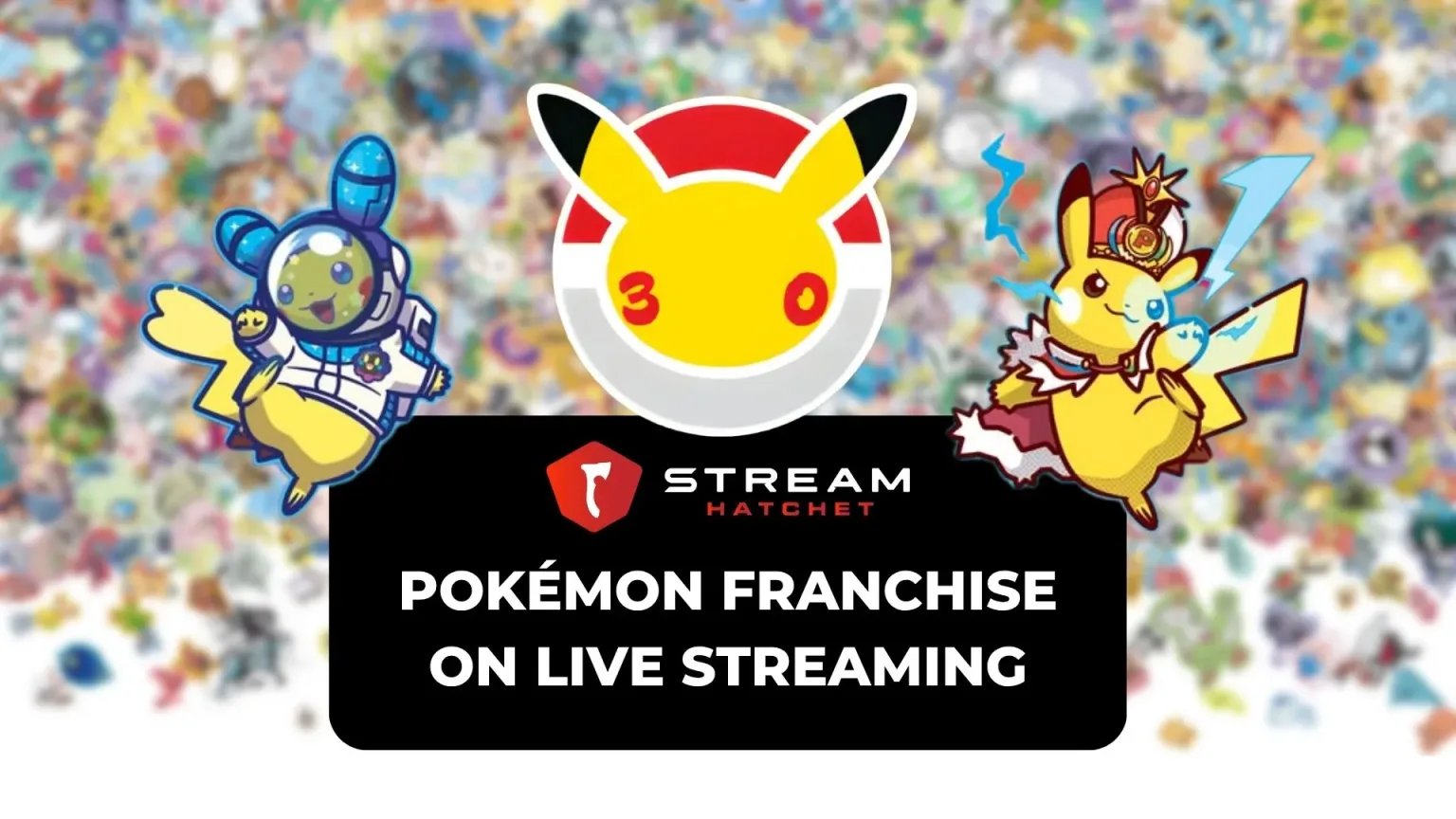Pokémon Anniversary Cover Image - Hatchet