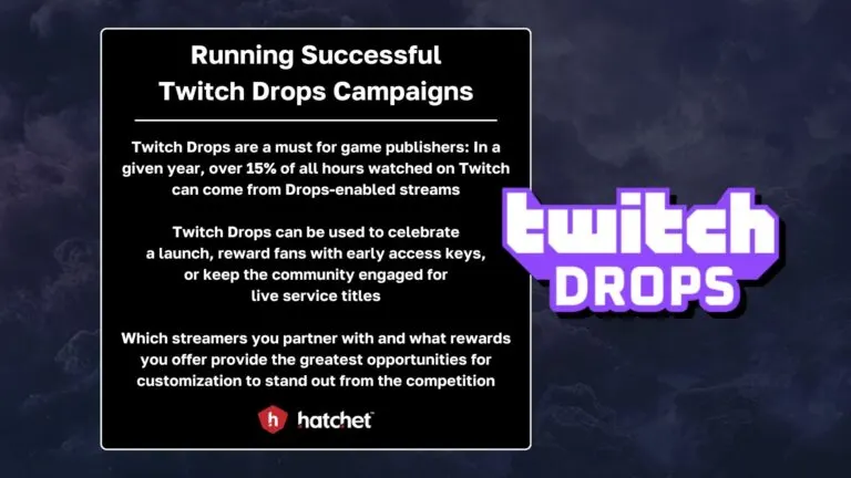 TLDR Takeaways for Twitch Drops - Hatchet